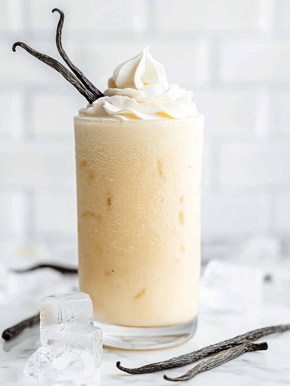 Chill Out with a Nostalgic Vanilla Slushie Twist