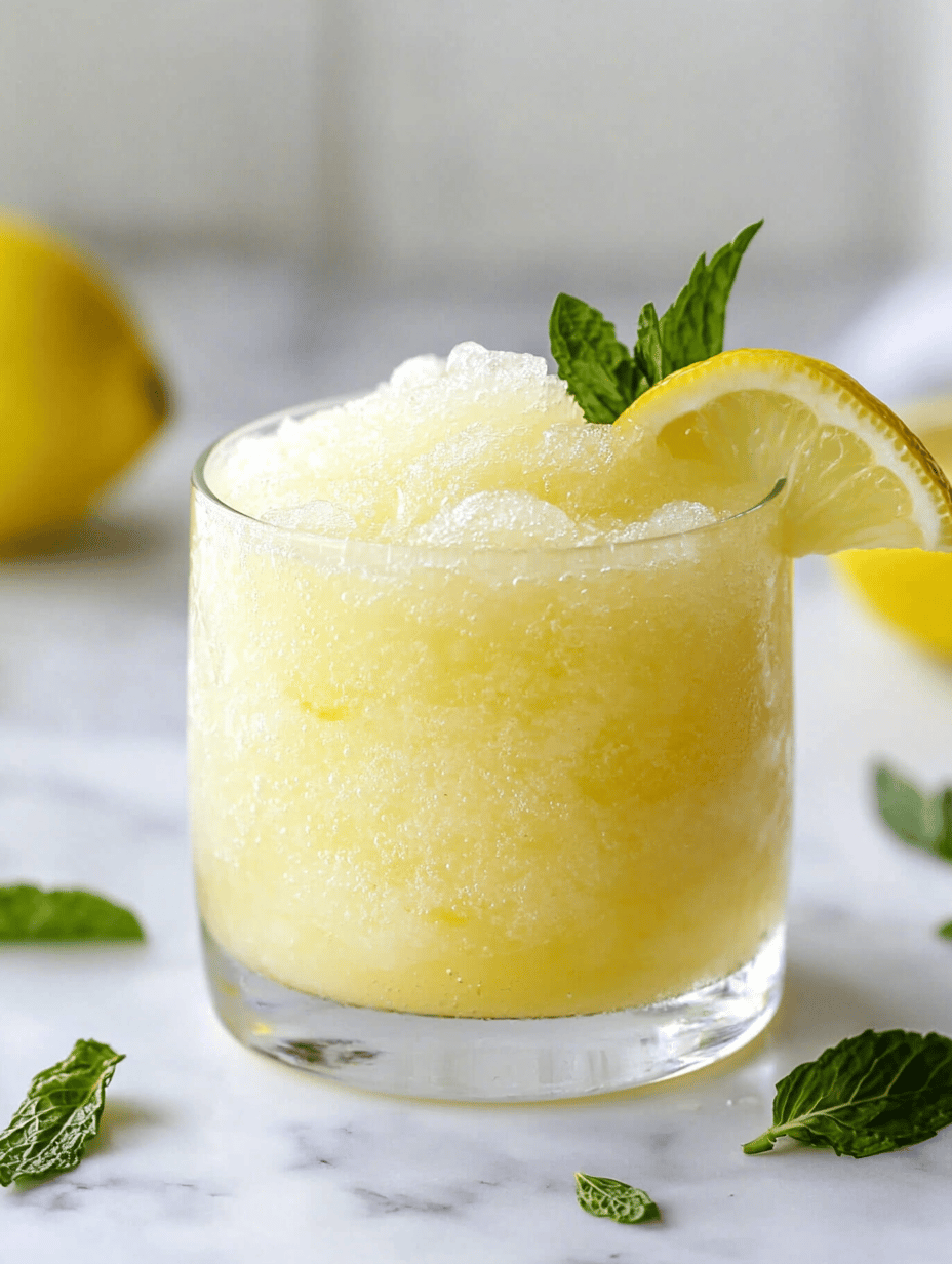 The Secret Chill Behind a Perfect Lemonade Slushie