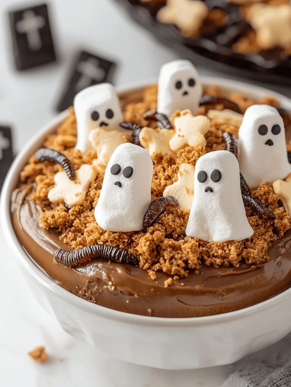 Spooky Sweetness: Halloween Graveyard Pudding Cups