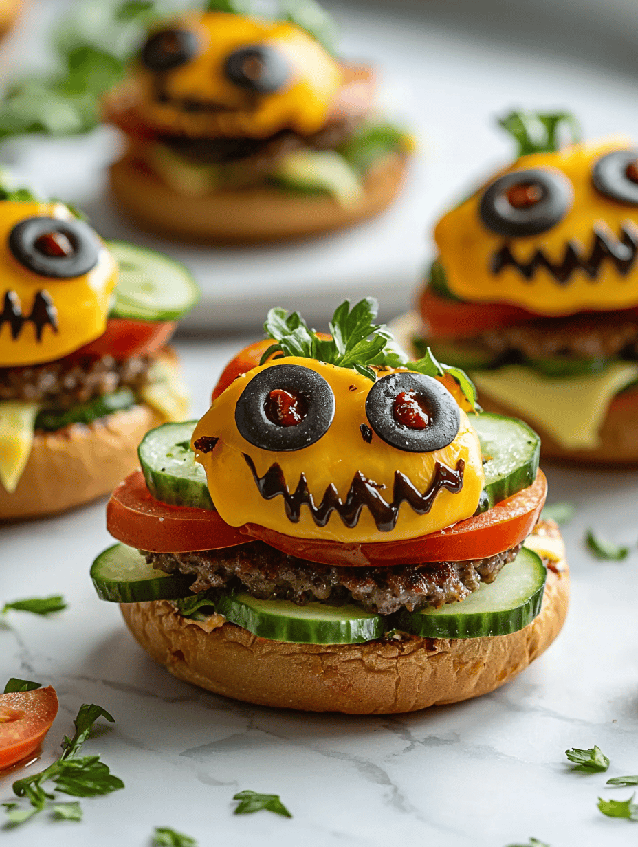 Spooky Marvels: Halloween Monster Burgers to Scream For