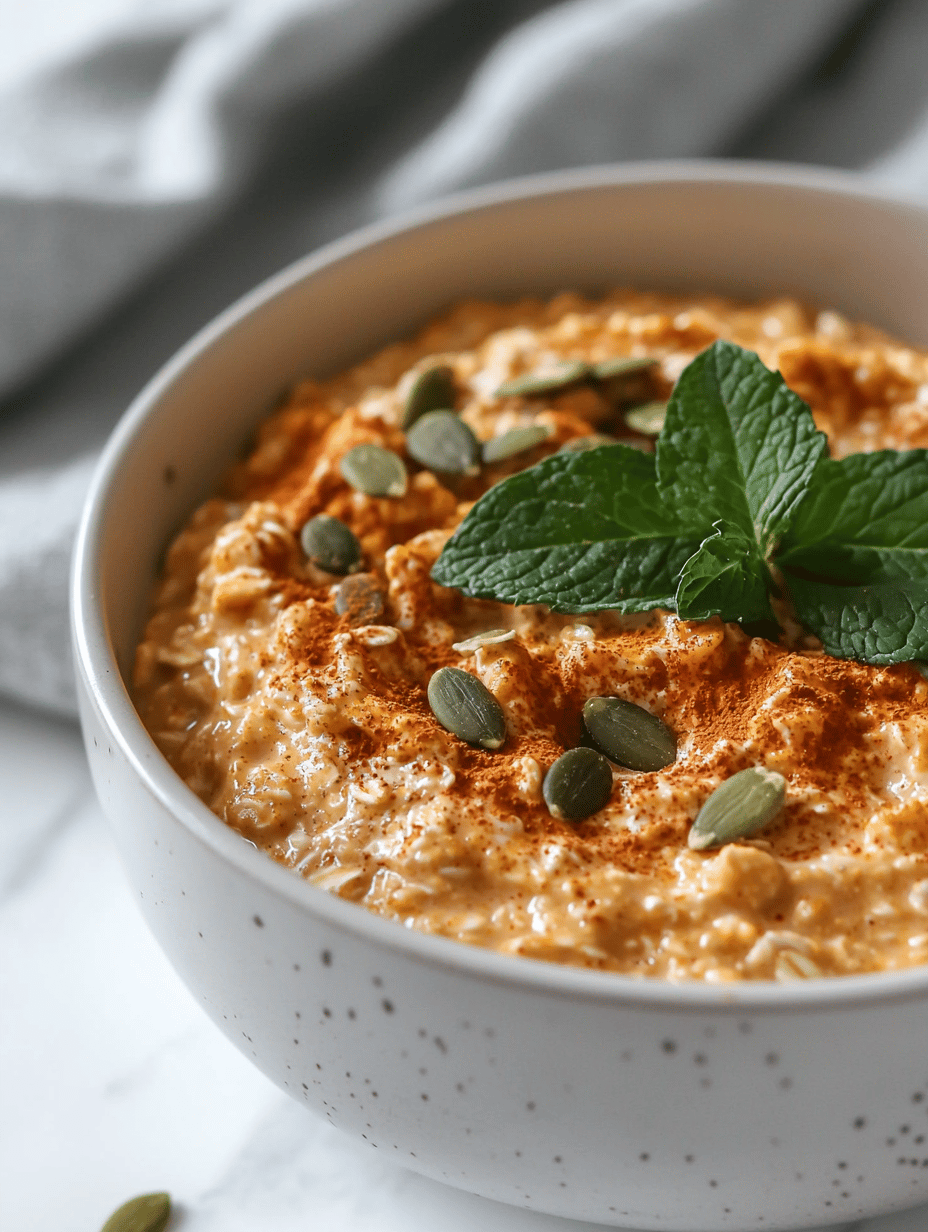 Morning Magic: Pumpkin Spice Overnight Oats to Brighten Your Day
