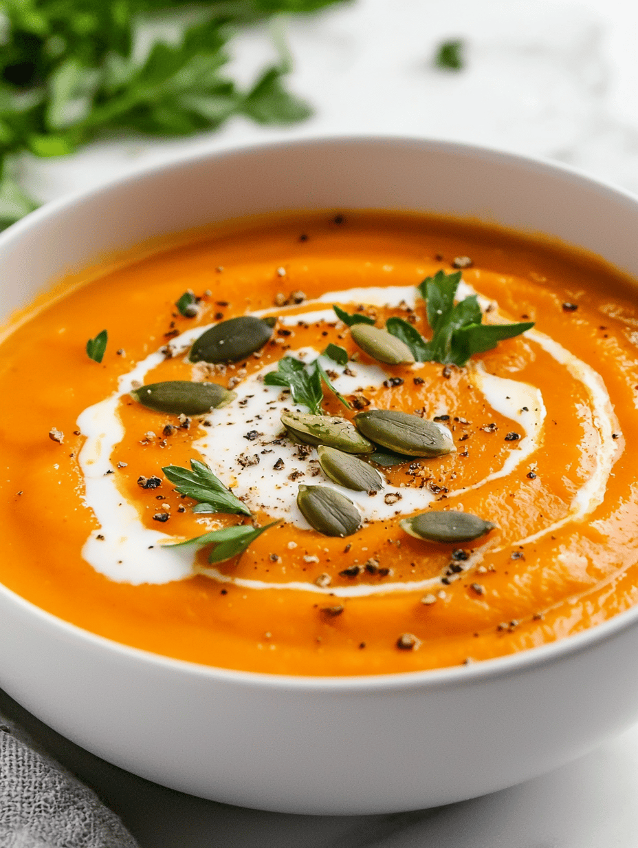 Whisper of Pumpkin: A Cozy Autumn Soup with a Surprising Secret