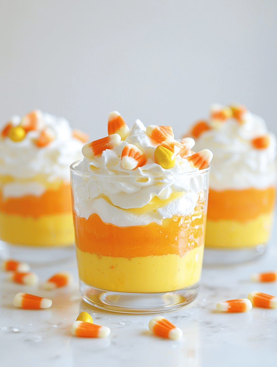 The Sweetest Trick: Halloween Candy Corn Parfaits with a Twist
