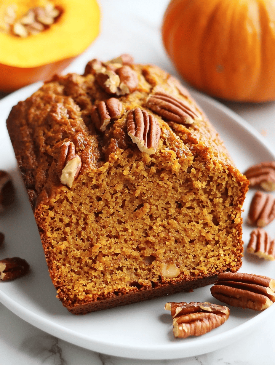 Unexpected Twist: Spiced Pumpkin Bread with a Surprise Crunch