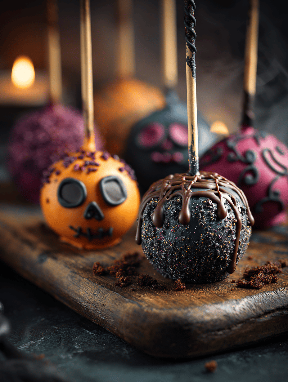 Halloween Cake Pops with a Twist: Spooky, Crunchy, and Just a Bit Sinister